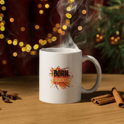"BORN TRUCKER" Trucker Mug Thumbnail